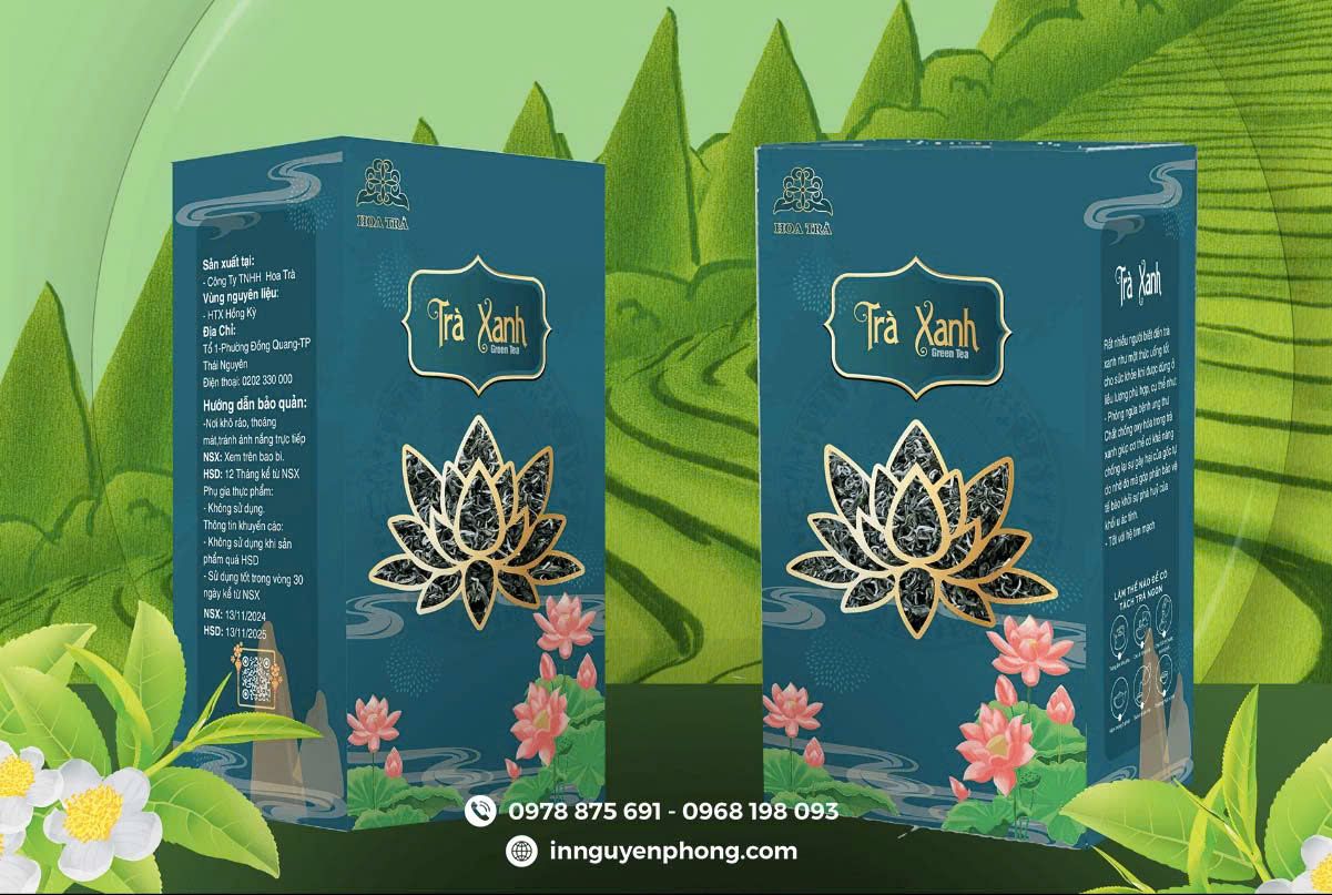 Dẫn đầu xu hướng với thiết kế hộp đựng trà túi lọc đẳng cấp